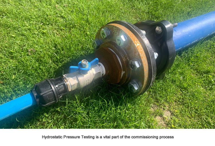 hydrostatic pressure testing